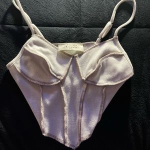 cropped tank top